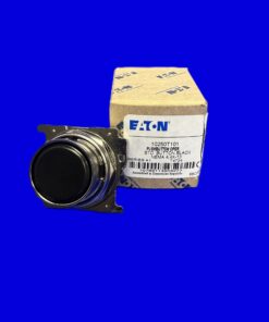 Black Flush Push Button