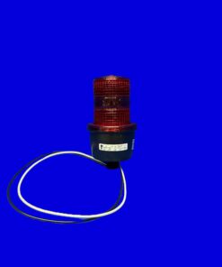 Alternative view of Red Strobe Light